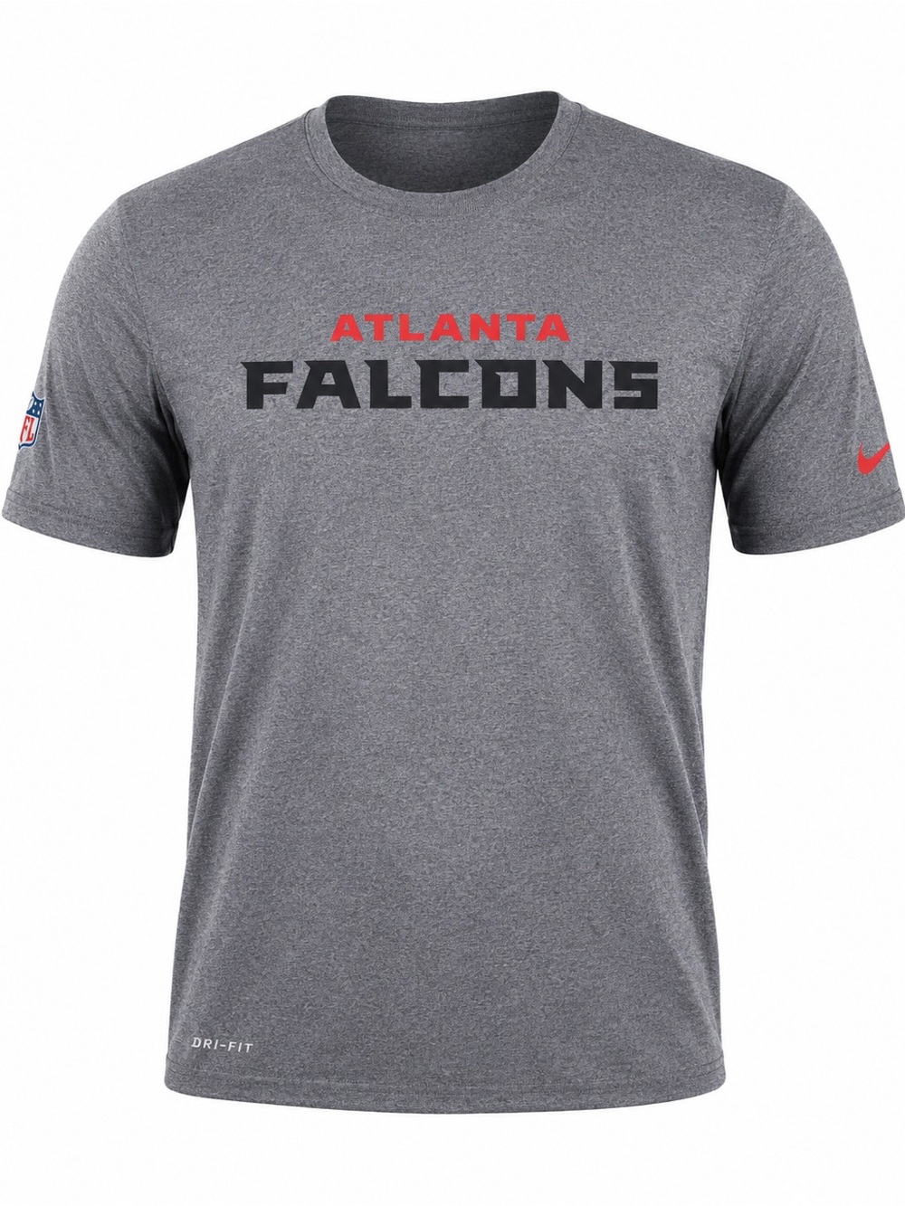 Nike Dri-Fit Gray Atlanta Falcons Official T-shirt